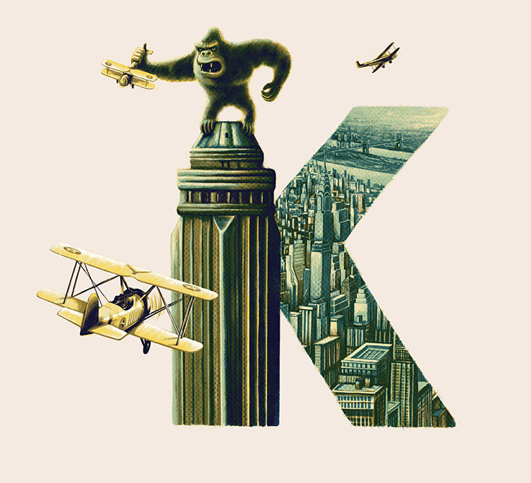 K is for King Kong