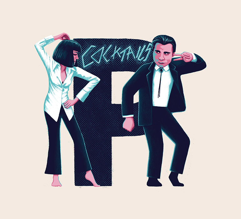 P is for Pulp Fiction