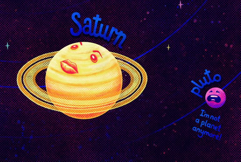 The Solar System detail